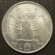 Lira impero 1943 fdc - 1943, rara