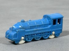 Locomotiva vapore blu in - locomotiva,