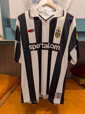JUVENTUS MAGLIA VINTAGE LOTTO 2000 2001 HOME SPORTAL TAGLIA XL RARA