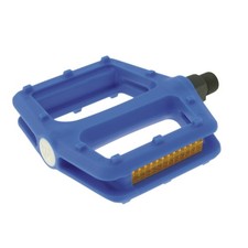 coppia pedali freeride/bmx nylon blu VP Components flat bici pedali