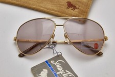 ? vintage occhiali da sole SERENGETI 5084M fotocromatiche pilot oro 80s?Unisex