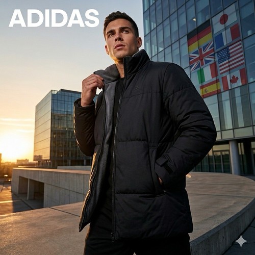 Vintage adidas puffer jacket - adidas,