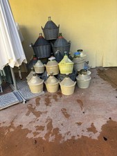 28 Damigiane Vino Varie Misure
