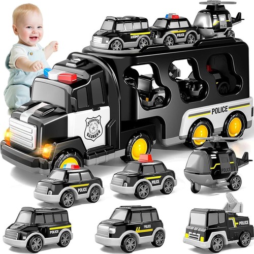 Camion polizia 7in1 giocattolo - 7in1,
