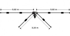 Diamond 8010 dipolo filare - dipolo, 4