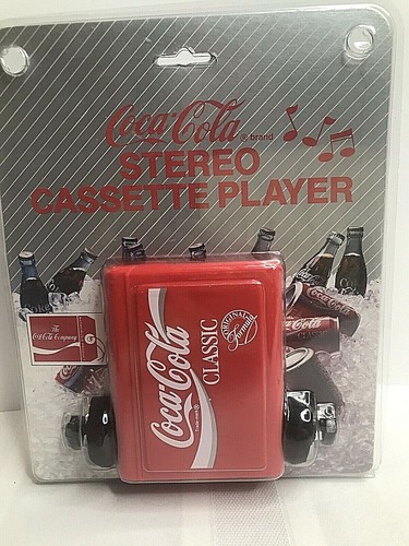 Lettore cassette stereo coca - cassette,
