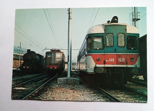 Cartolina locomotive - fs-,