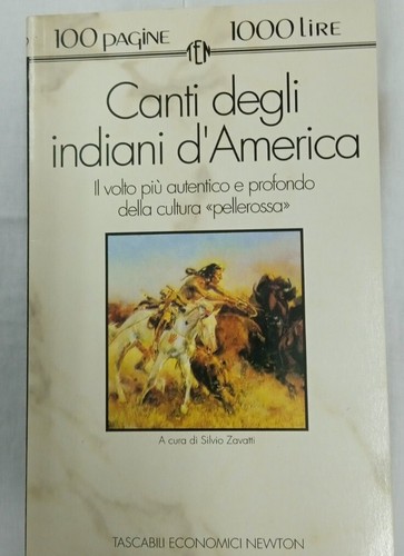 Canti degli indiani america - indiani, d'america