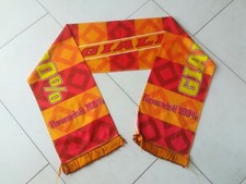 Sciarpa scarf bufanda calcio football ultras vintage ROMA 100% giallorossi raso