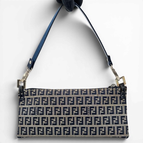 Borsa mini hobo tela fendi - hobo, in
