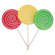  Lot de 3 sucettes en mousse 