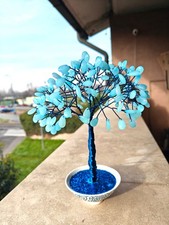 Alberello in rame e vetro