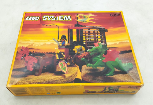 Lego 6056 dragon wagon - dragon,