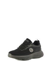 Sneakers stringate uomo nero