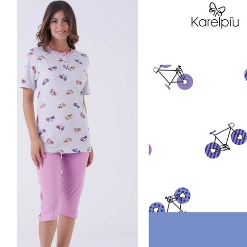 Pigiama donna corto - , cotone