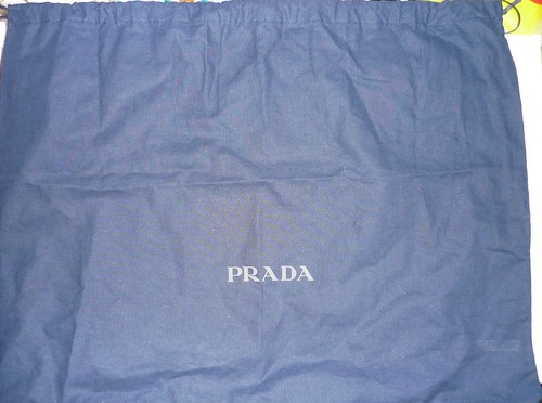 Prada sacchetto antipolvere - prada,