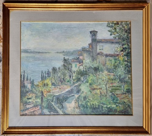 Arte bresciana scorcio lago - scorcio, di