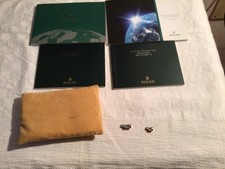 ROLEX 4 BOOKLETS 1 PILLOW X