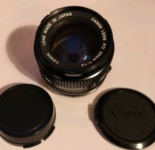 OBIETTIVO CANON FD 1:1.4/50mm