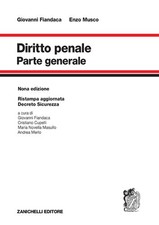 Diritto penale. Parte generale