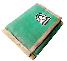 INVICTA 90s italy  portafoglio a strappo in nylon verde beige loose