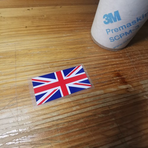 Union jack flag decal x1 - jack,