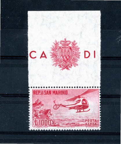 San marino 1961 elicottero - san,
