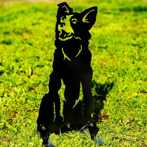 Border collie silhouette dog - collie,