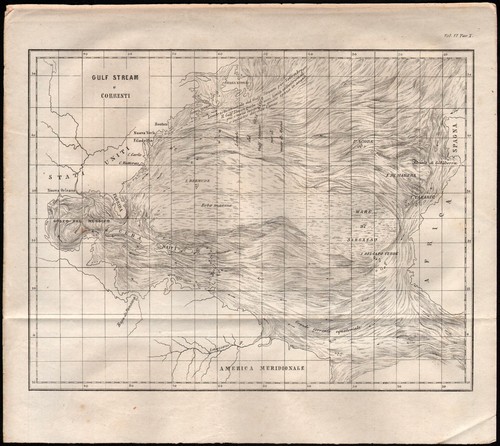 World map gulf stream - world, map-gulf