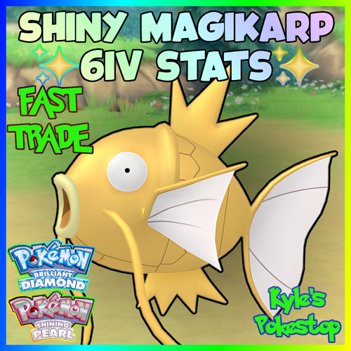 6iv shiny magikarp - 6iv, 🌟shiny🌟