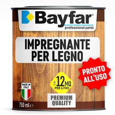 IMPREGNANTE PER LEGNO A SOLVENTE PROTETTIVO PER ESTERNI e INTERNI - VARI COLORI