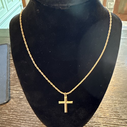 Collana con croce vintage - , 18"