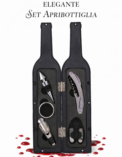 Set apribottiglia vino - set,