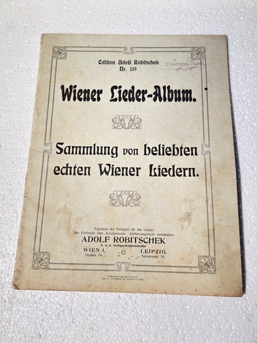 Wiener lieder album spartito - lieder-album,