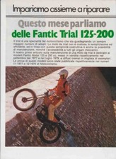 advertising MANUTENZIONE  FANTIC TRIAL 2125/00  1981 MOTOITALIANE TRIAL  EPOCA