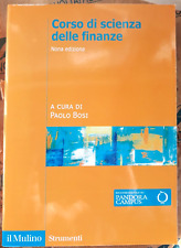 CORSO DI SCIENZA DELLE FINANZE - NONA EDIZIONE a cura PAOLO BOSI - IL MULINO