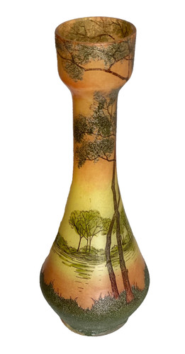 Vase émaillé legras - Émaillé, à