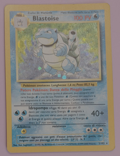 Pokemon blastoise set base - blastoise,