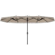 Outsunny Ombrellone Doppio a