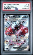 PSA 10 Charizard ex 074 Sv