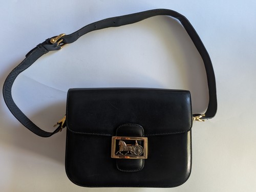 Sac céline vintage cuir box - céline,