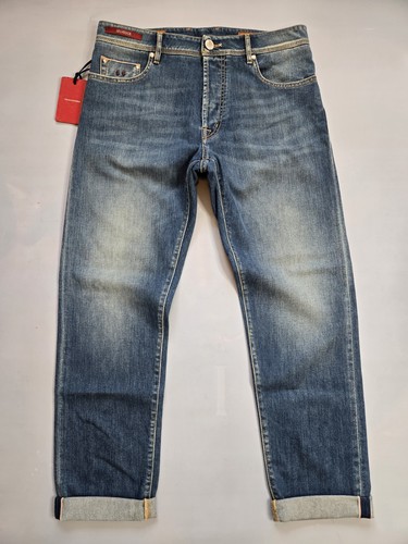 Jeans uomo blu tramarossa - jeans,
