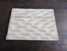 Honda VF750 Sports VF750S 1982