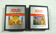 RETRO GAMING ATARI 2600 MS PACMAN CENTIPEDE VIDEOGAME VINTAGE LOTTO VIDEOGIOCHI