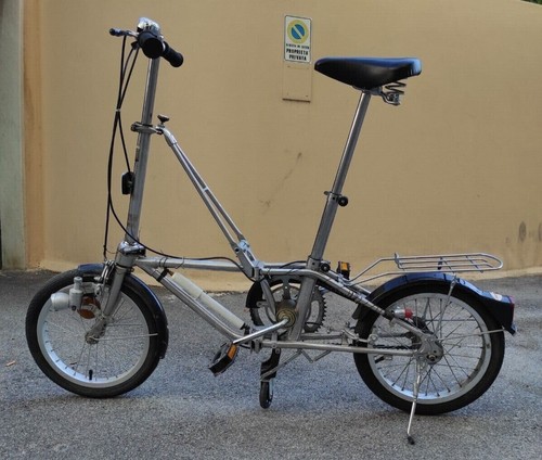 Bicicletta pieghevole nera