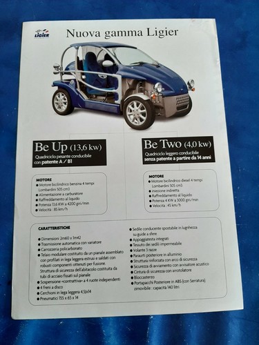 Ligier two piaggio mini - be,