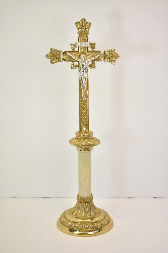 Nice brass marble altar - nice,