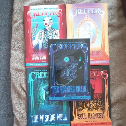 Creepers book lot very - creepers, 5