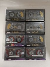 Lotto 8x BASF RECORD 60 74