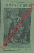 BRESCIANI Antonio - Ammonimenti di Tionide al giovine Conte di Leone.